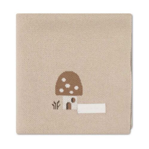 Jamie Kay Mushroom Knitted Blanket